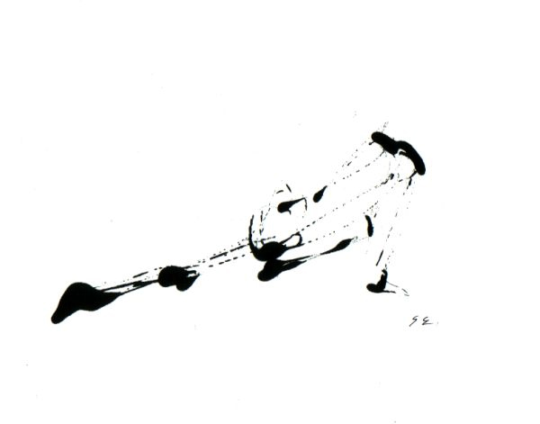 13 03 Sonja Eisenberg Ink Drawing, 18' X 23'