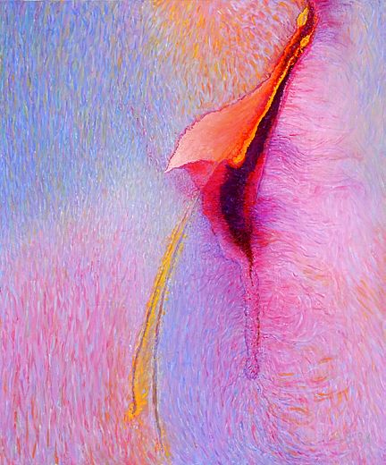Sonja Eisenberg, Leap, oil on canvas